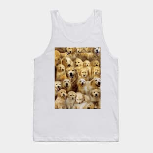 Golden Retrievers Tank Top